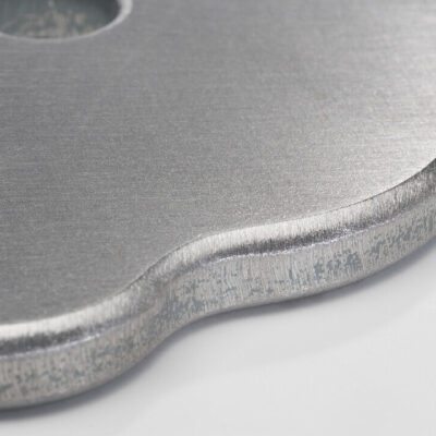 surface finish with edge rounding