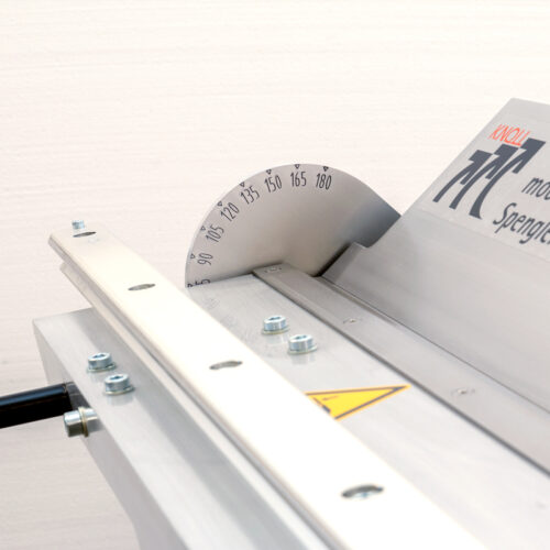 folding machine angle gauge